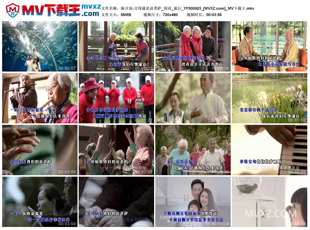 陈月琼-父母就是活菩萨_国语_流行_YF500923